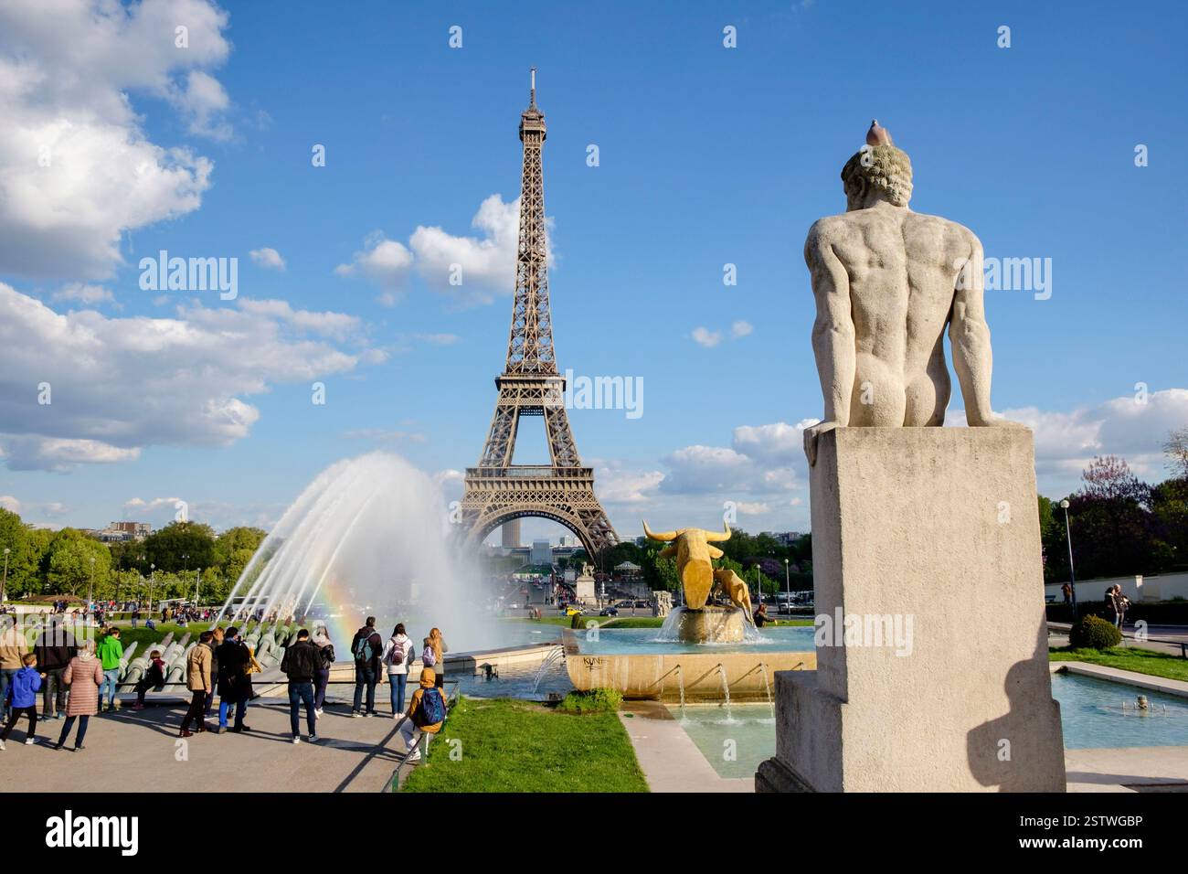 Eiffelturm Stockfoto
