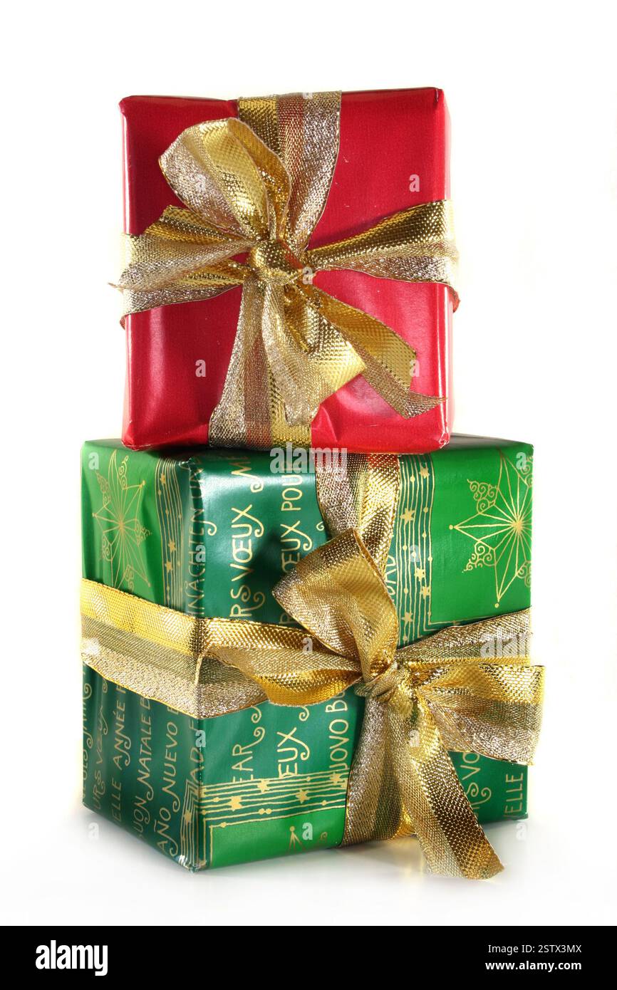 Weihnachtsgeschenke Stockfoto