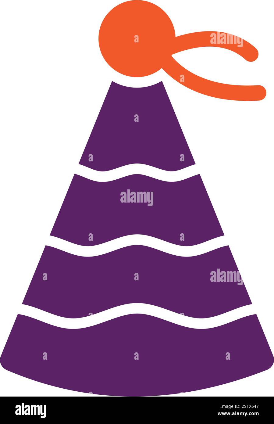 Party Hut Vektor Symbol Design Illustration Stock Vektor