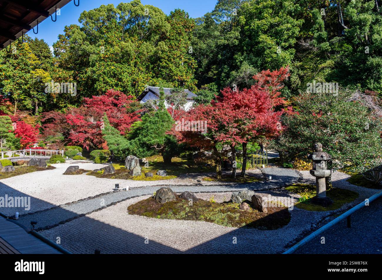 Konkai Komyouji Temple Gardens Kyoto Japan Stockfoto
