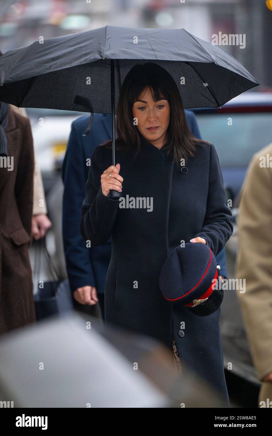 Der Selbstmord eines Soldaten, der nach sexueller Übergriffe durch ihren Vorgesetzten Angst hatte, wurde teilweise durch den Umgang der Britischen Armee mit ihrer Kompanie verursacht Stockfoto