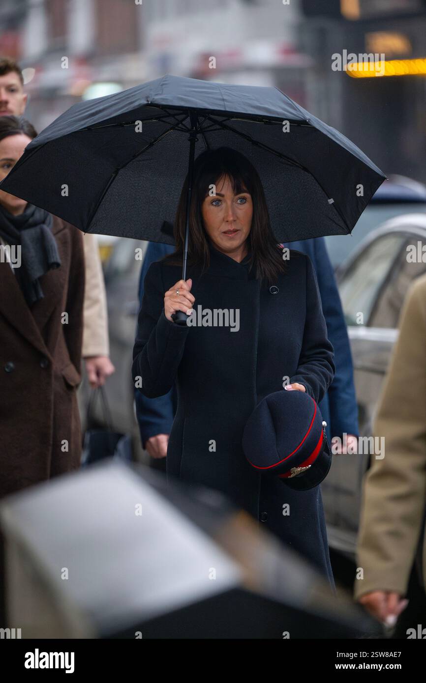 Der Selbstmord eines Soldaten, der nach sexueller Übergriffe durch ihren Vorgesetzten Angst hatte, wurde teilweise durch den Umgang der Britischen Armee mit ihrer Kompanie verursacht Stockfoto