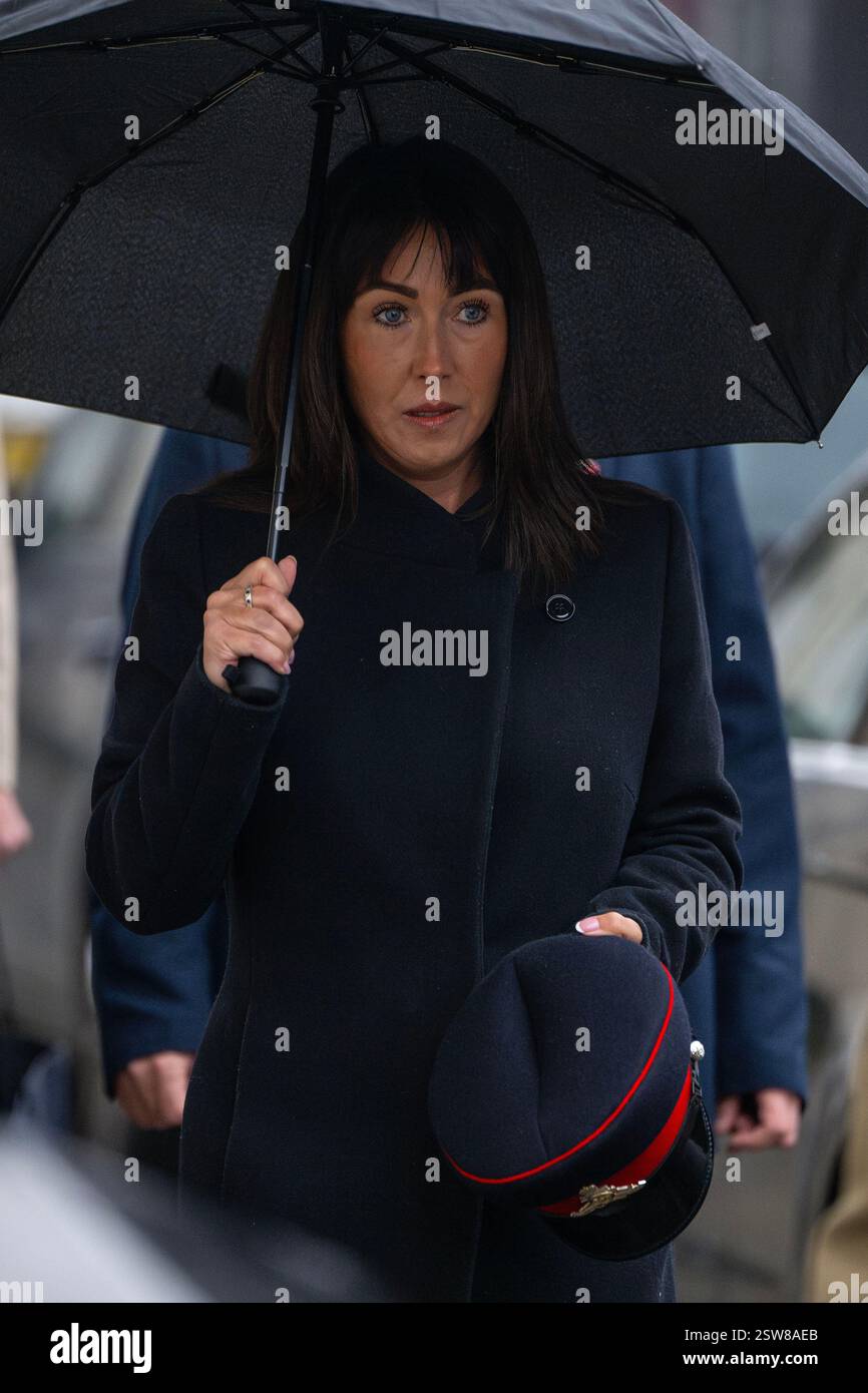 Der Selbstmord eines Soldaten, der nach sexueller Übergriffe durch ihren Vorgesetzten Angst hatte, wurde teilweise durch den Umgang der Britischen Armee mit ihrer Kompanie verursacht Stockfoto