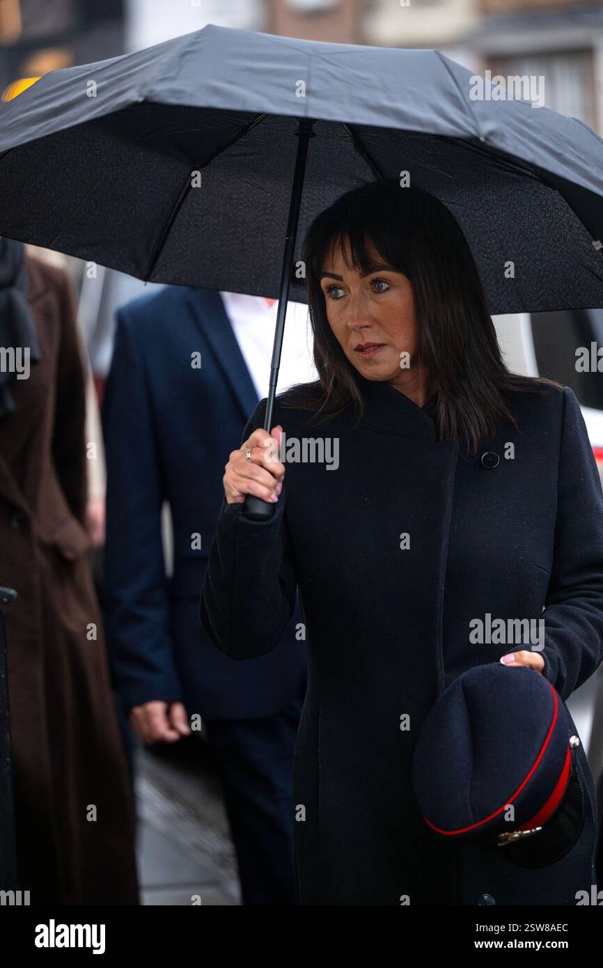 Der Selbstmord eines Soldaten, der nach sexueller Übergriffe durch ihren Vorgesetzten Angst hatte, wurde teilweise durch den Umgang der Britischen Armee mit ihrer Kompanie verursacht Stockfoto