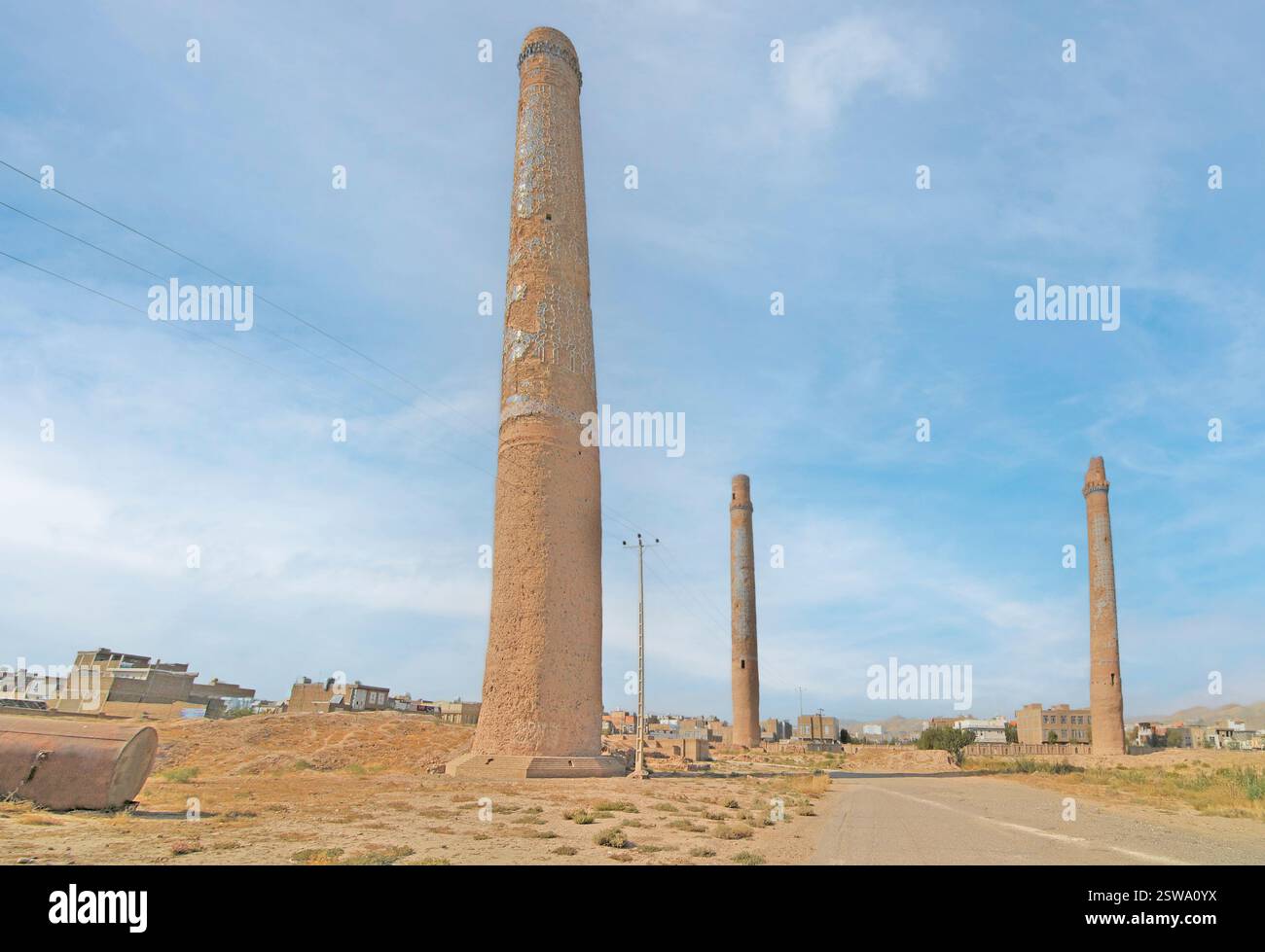 Der Musalla-Komplex, auch bekannt als Musallah-Komplex oder Musalla of Gawhar Shah islamischer religiöser Komplex in Herat, Afghanistan Stockfoto