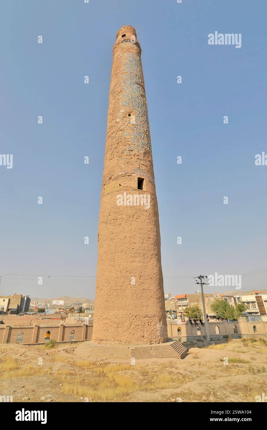 Der Musalla-Komplex, auch bekannt als Musallah-Komplex oder Musalla of Gawhar Shah islamischer religiöser Komplex in Herat, Afghanistan Stockfoto