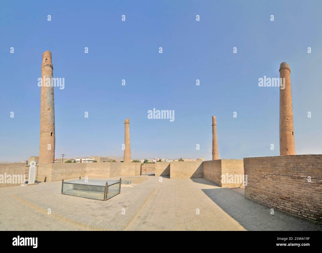 Der Musalla-Komplex, auch bekannt als Musallah-Komplex oder Musalla of Gawhar Shah islamischer religiöser Komplex in Herat, Afghanistan Stockfoto