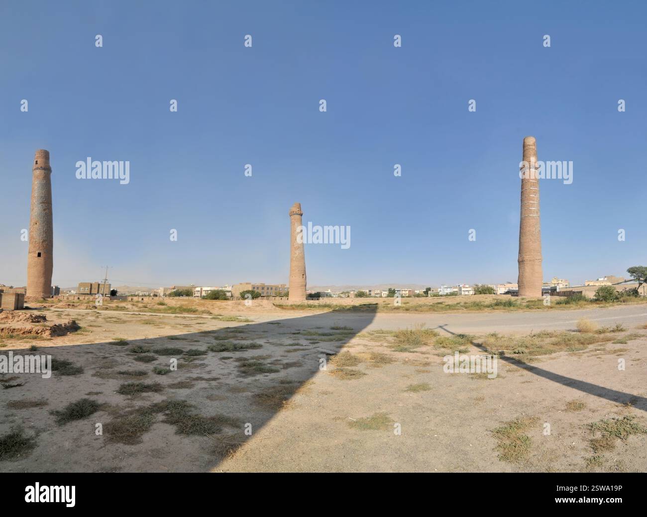 Der Musalla-Komplex, auch bekannt als Musallah-Komplex oder Musalla of Gawhar Shah islamischer religiöser Komplex in Herat, Afghanistan Stockfoto