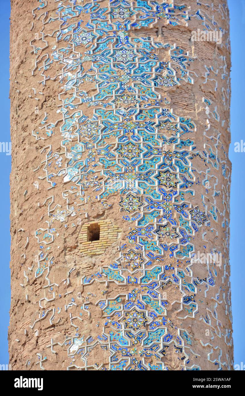 Der Musalla-Komplex, auch bekannt als Musallah-Komplex oder Musalla of Gawhar Shah islamischer religiöser Komplex in Herat, Afghanistan Stockfoto