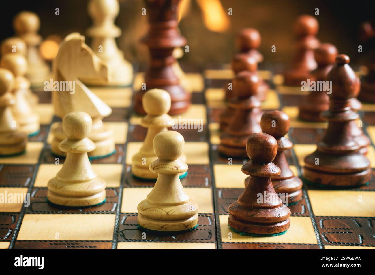 Schach Stockfoto