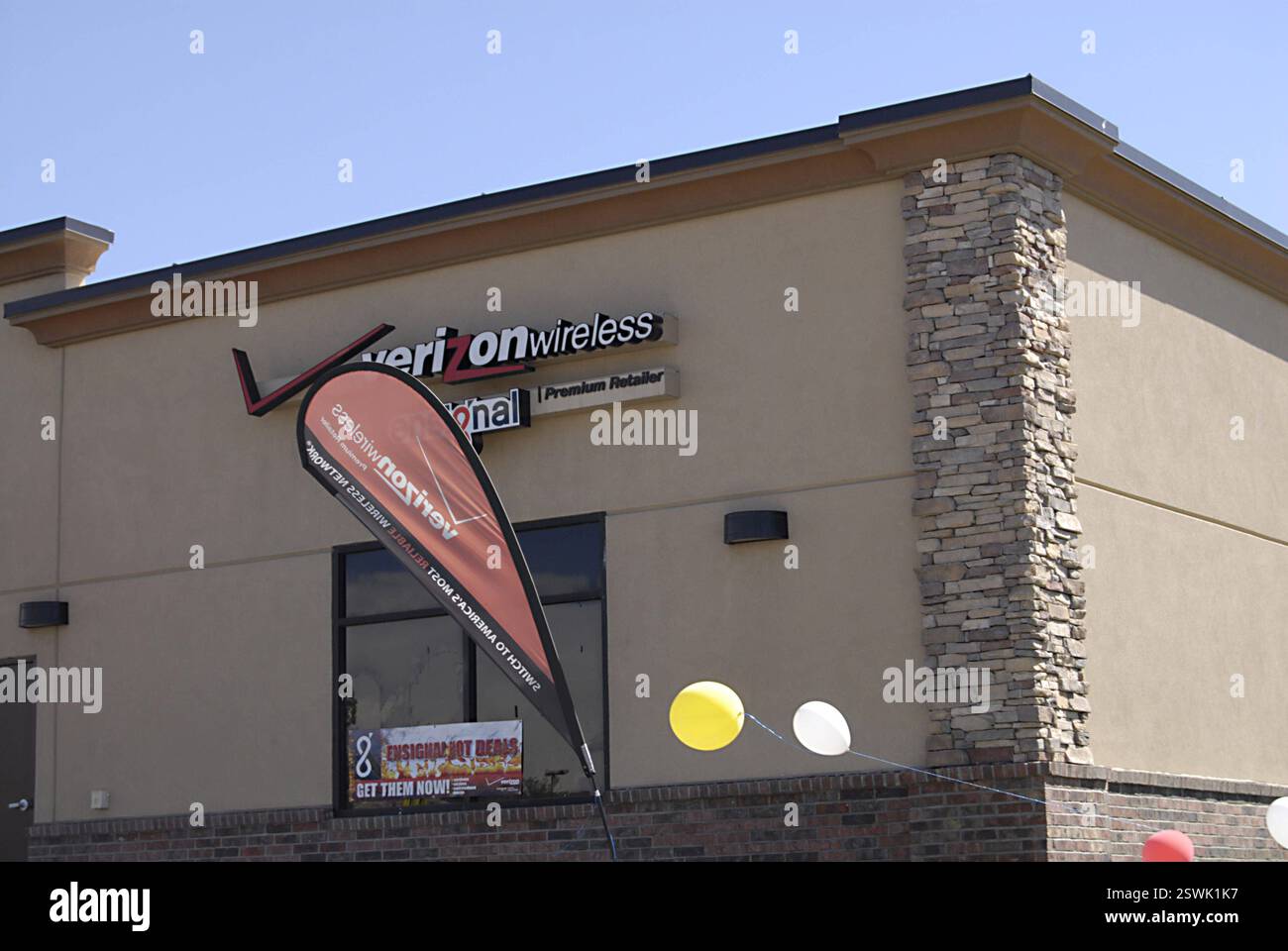 EVANSTON/WYOMING STATE /USA  Verizon Wireless Phone Compnay 14 Juni 2012 FOTO VON Francis / Dean DEAN PICTURES Stockfoto