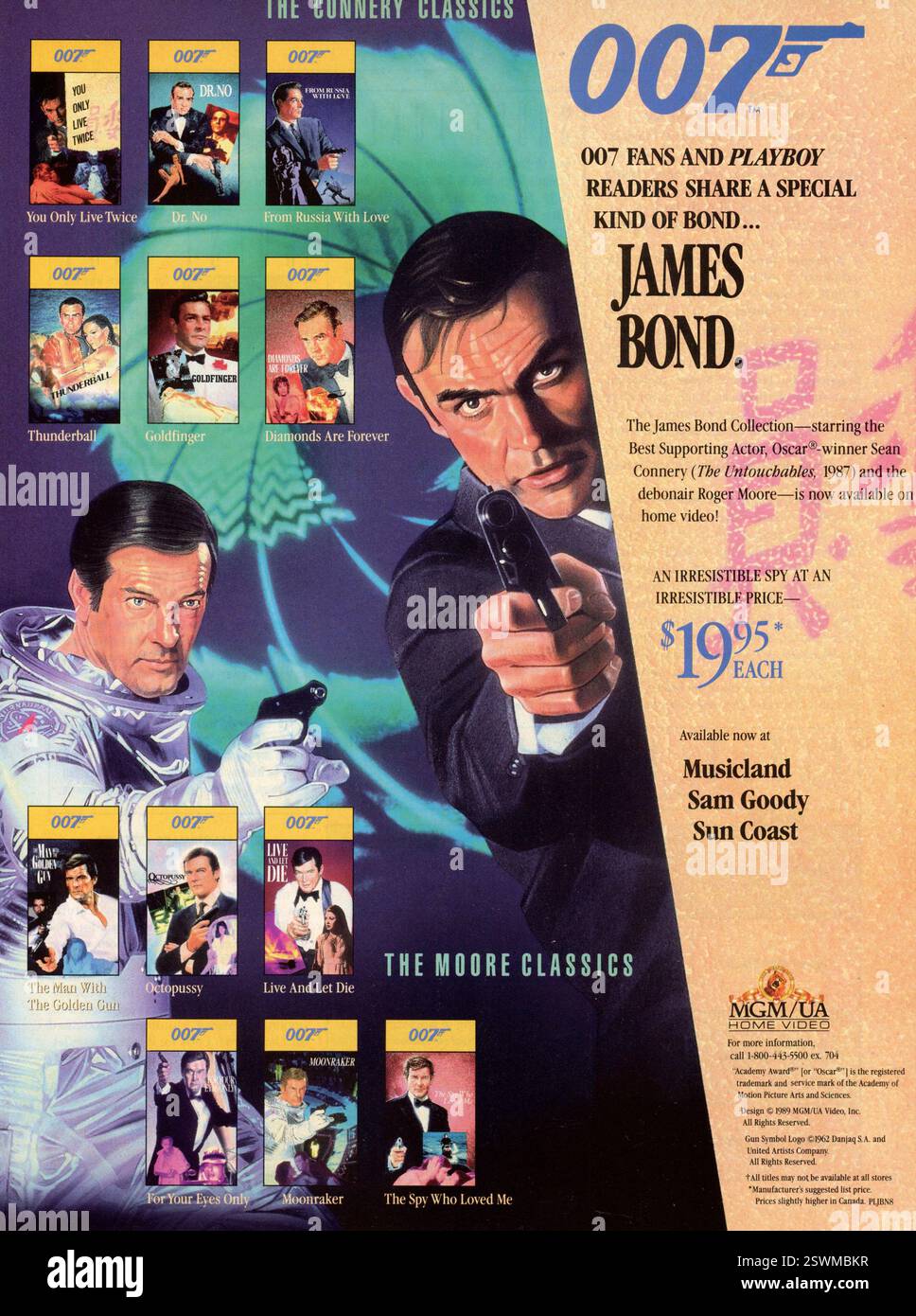 Vintage „Playboy“, Ausgabe des Magazins Januar 1989, USA Stockfoto