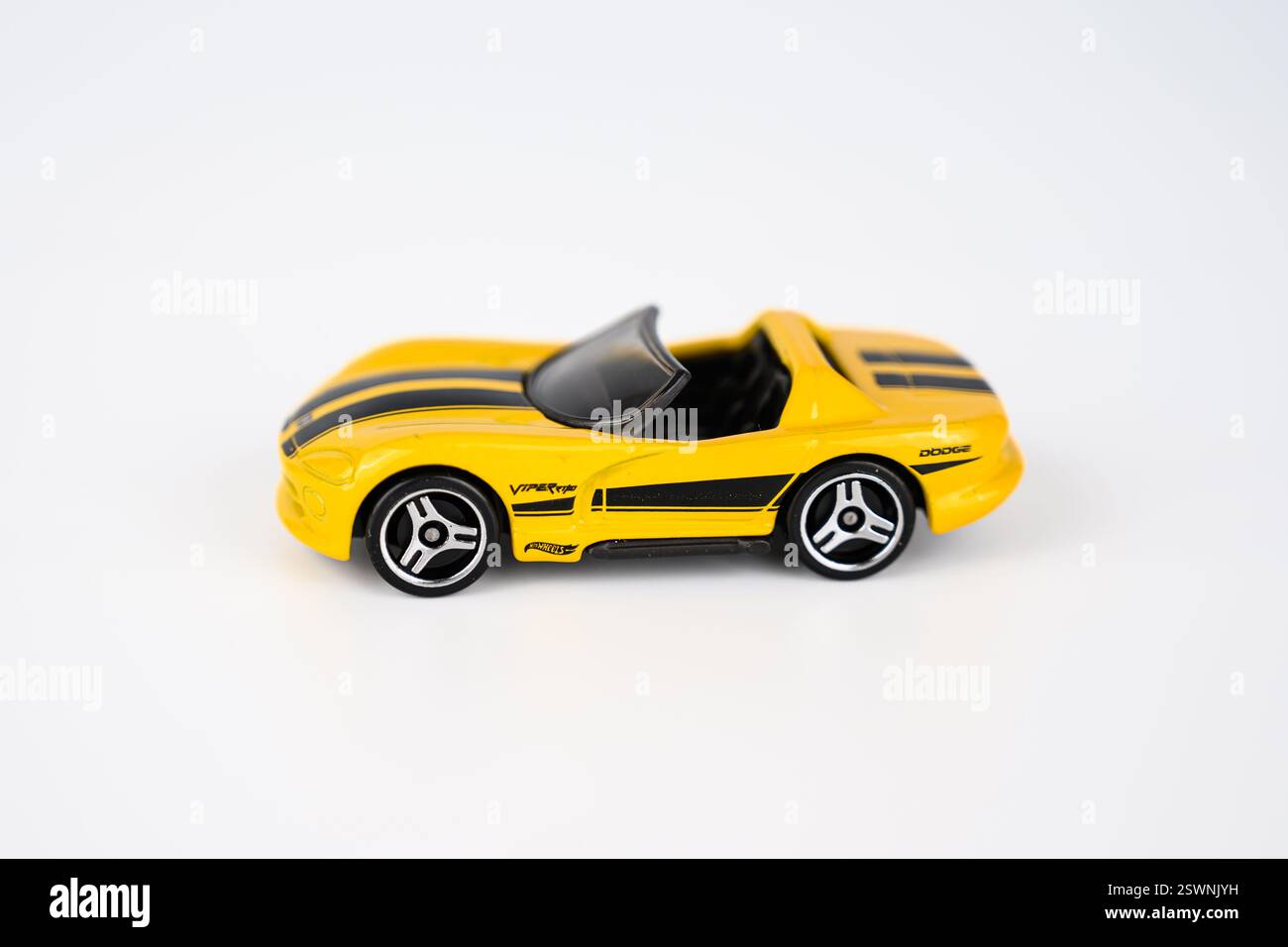 Hot Wheels Dodge Viper RT 10 Spielzeugmodell – Wales, Großbritannien – 09. Februar 2025 Stockfoto