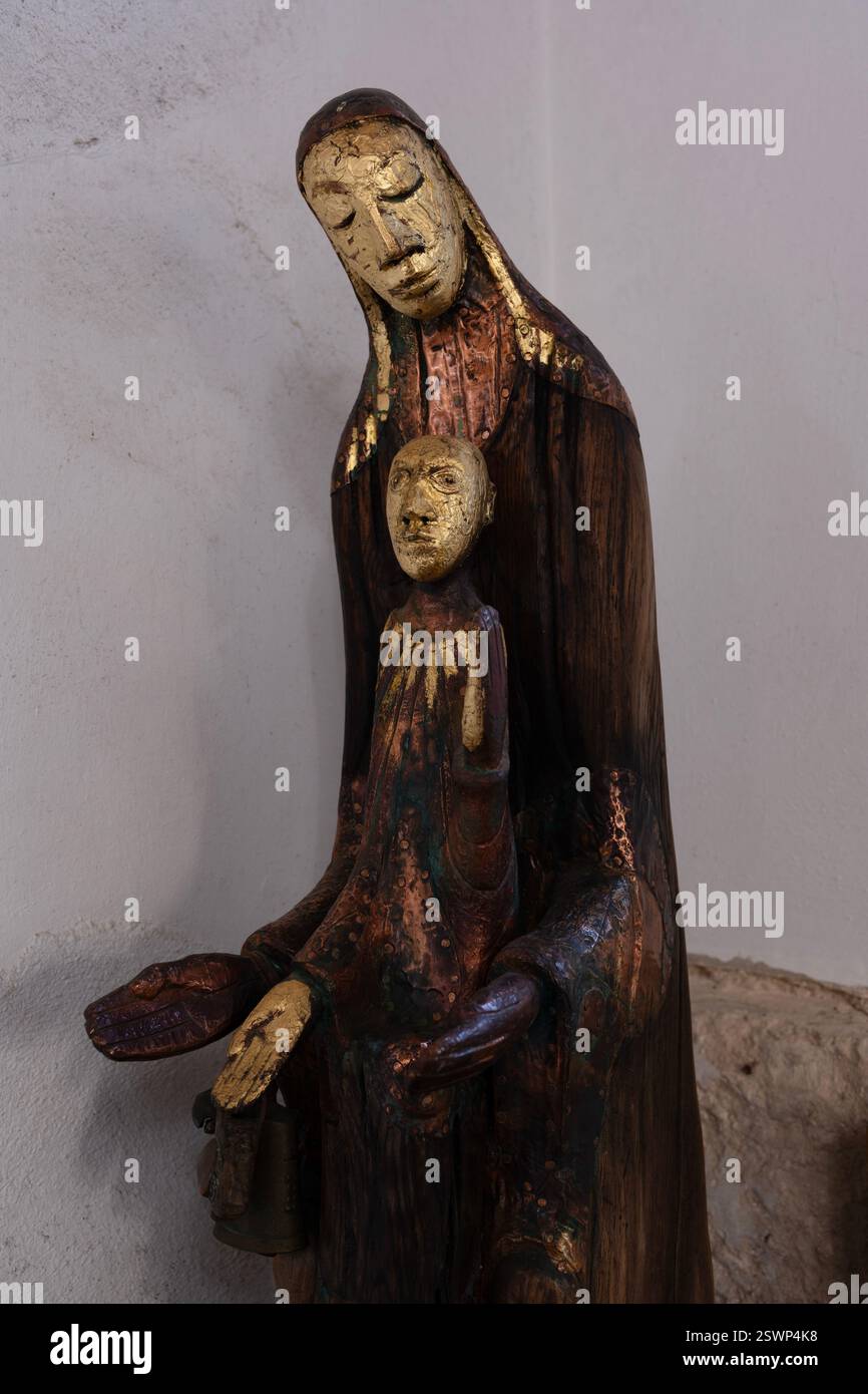 Peter Eugene Ball Madonna und Kind Blythburgh Kirche Suffolk Stockfoto