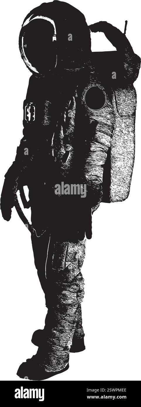 Astronaut Stock Vektor