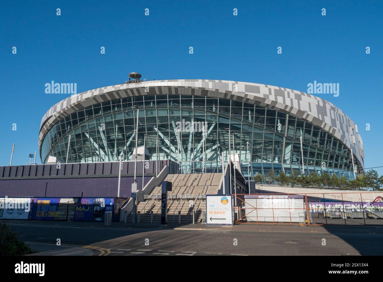 Tottenham Hotspur Stadium, Tottenham, London, Großbritannien. Stockfoto