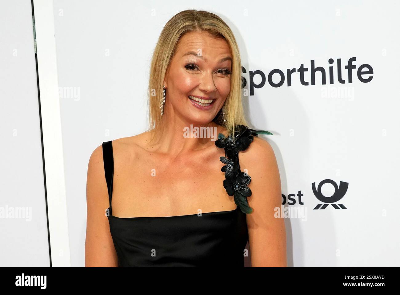 Franziska van Almsick beim Ball des Sports am 22.02.2025 in Frankfurt Stockfoto