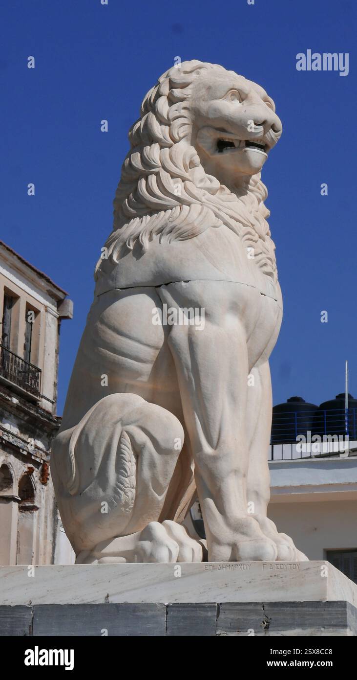 Die griechische Insel Samos Stockfoto