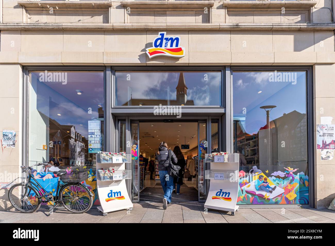 dm Drogerie in Göttingen Stockfoto