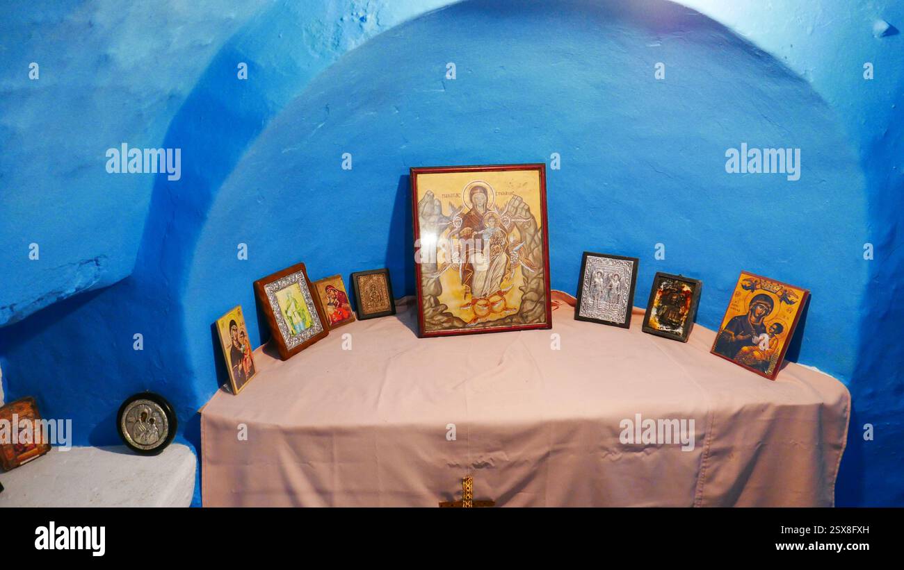 Die griechische Insel Samos Stockfoto