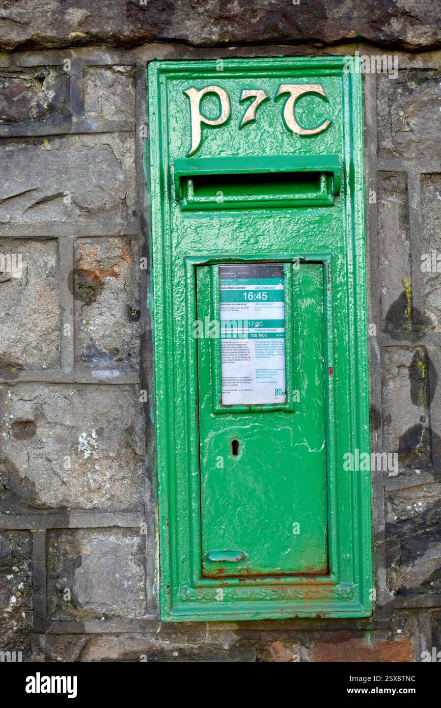Ein Postfach, Donegal Town, Irland Stockfoto