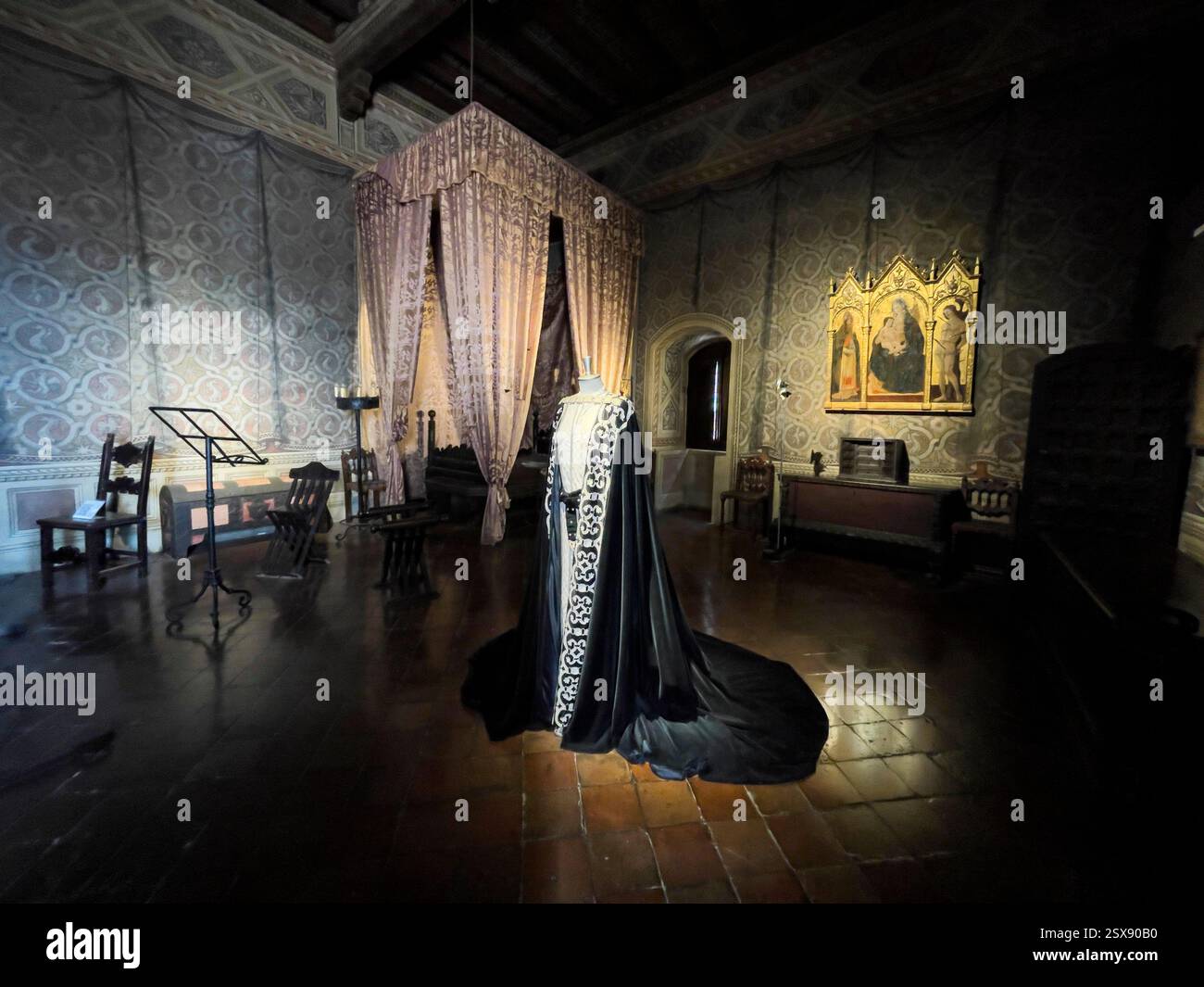 Schloss Gradara. 2024 iPhone Roadtrip Stockfoto