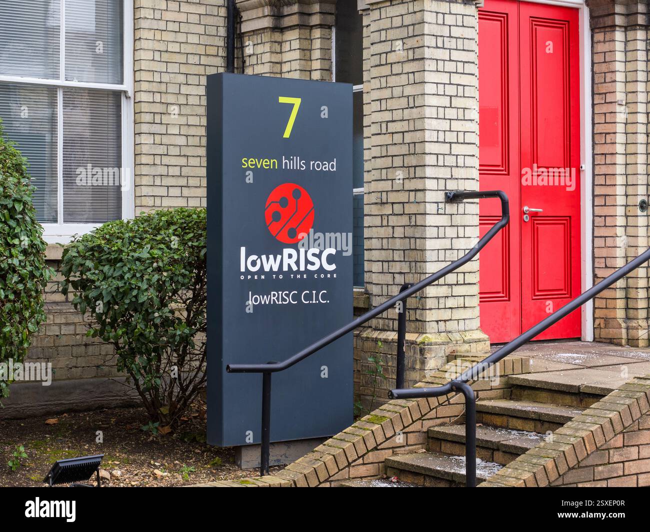 LowRISC, Büro 7 Seven Hills Rd, Cambridge, Cambridgeshire, England, Großbritannien, GB Stockfoto