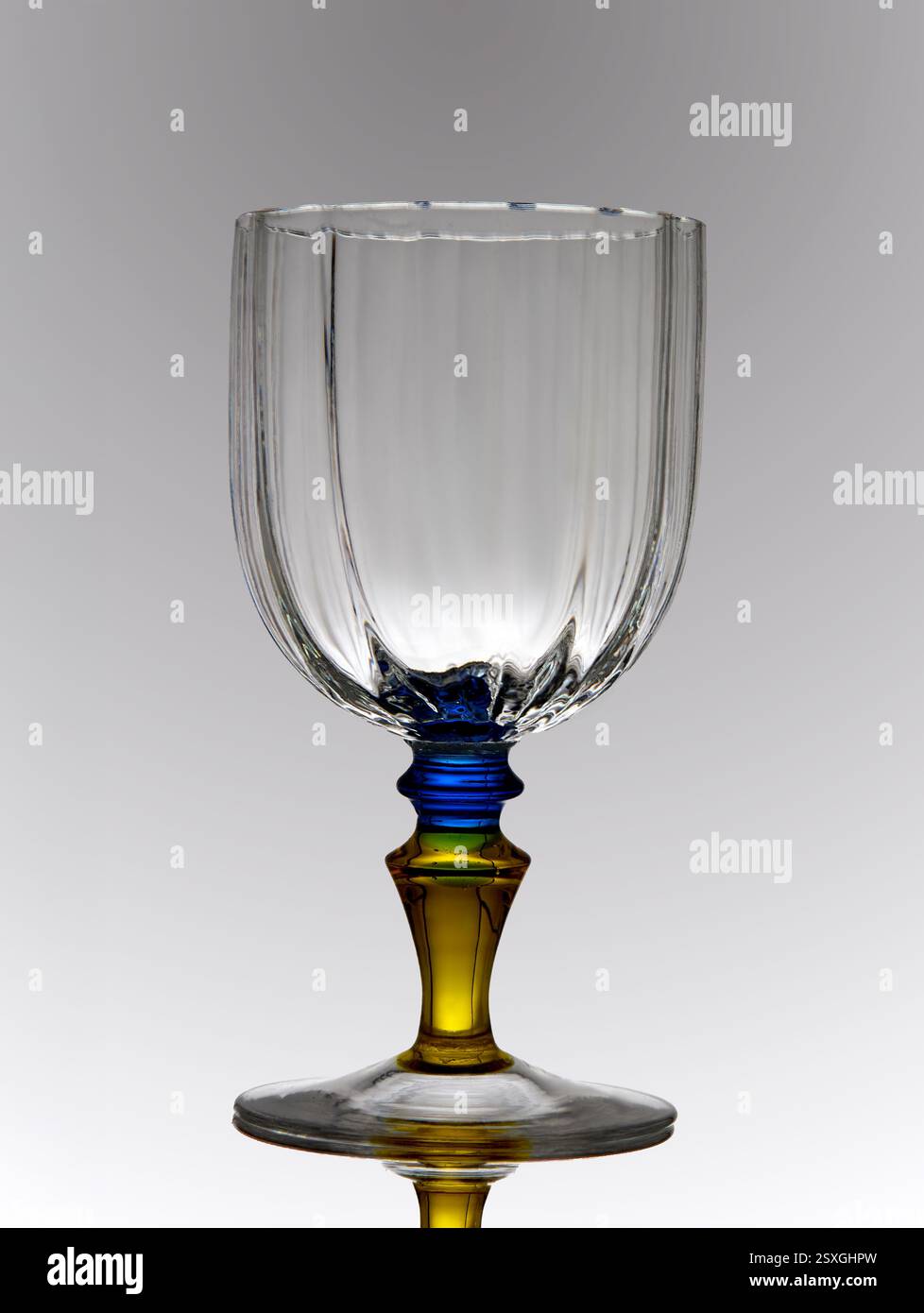 Glas von Murano Stockfoto