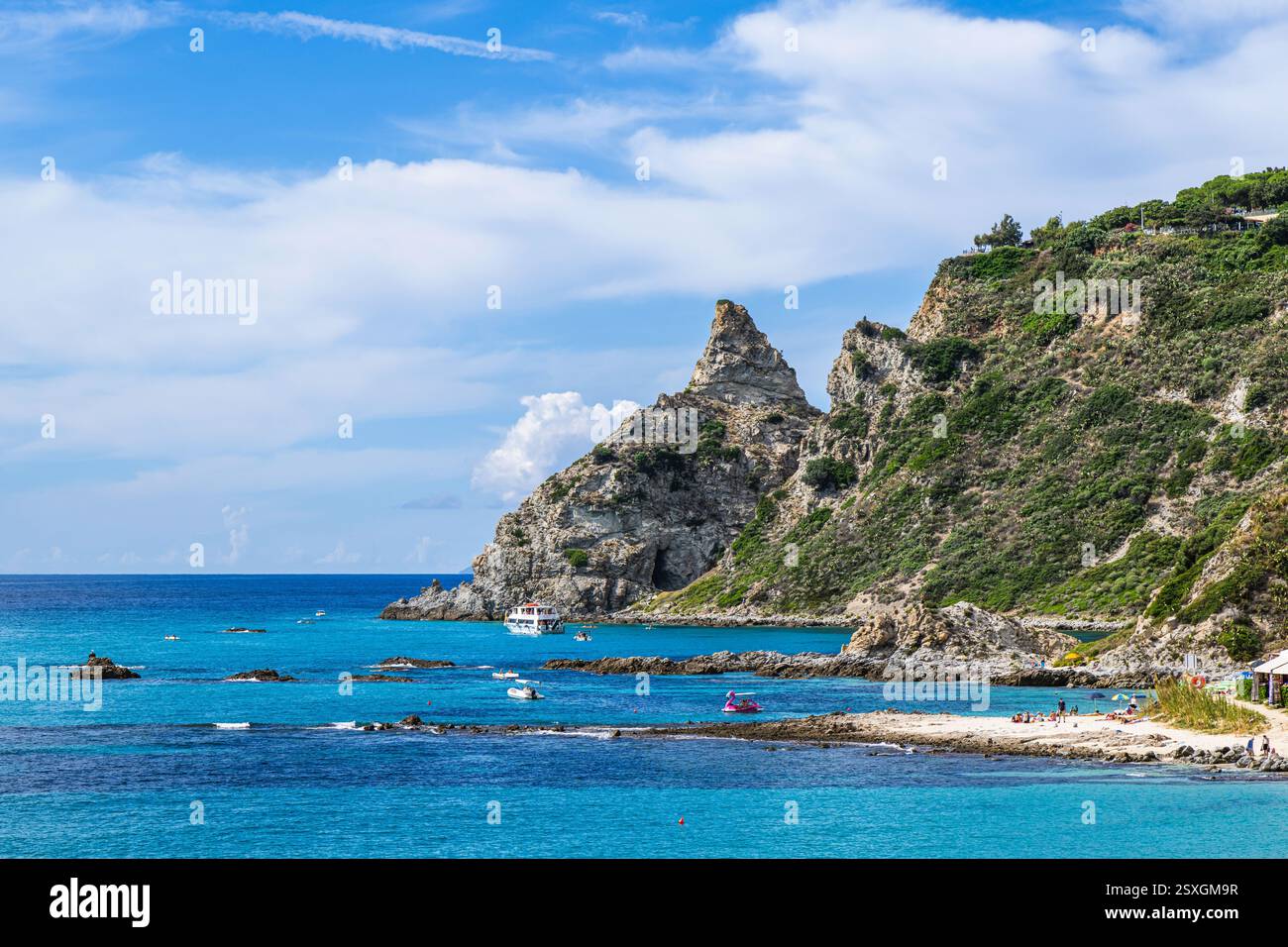 Capo Vaticano, Ricadi, Kalabrien, Italien Stockfoto