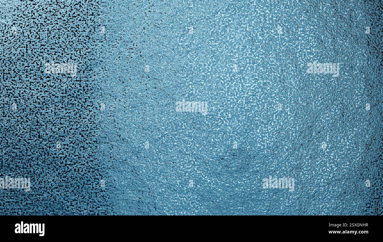 Ein glänzender abstrakter blauer Hintergrund. 3D-Rendering Stockfoto