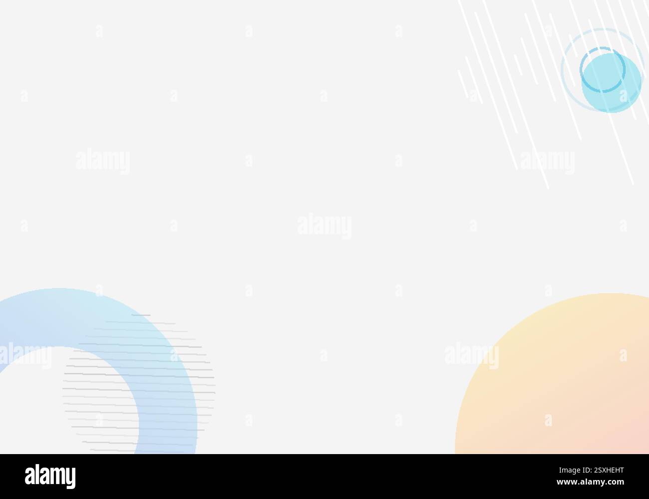 Eine fließende Komposition mit weichen Kontrasten und harmonischen Formen. Stock Vektor