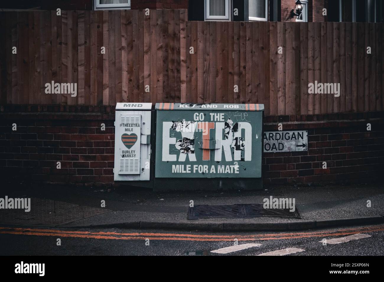 Allgemeine Ansichten um Headingley, Leeds, West Yorkshire, Großbritannien. 23. Februar 2025. Leeds, West Yorkshire, Großbritannien. Quelle: Lichtfotografie Stockfoto