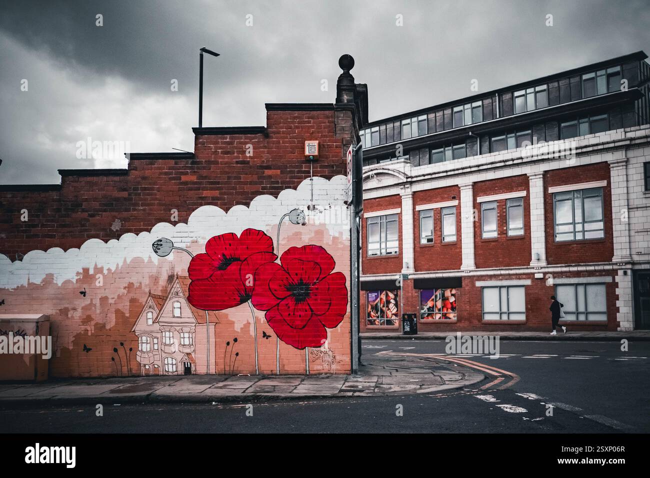 Allgemeine Ansichten um Headingley, Leeds, West Yorkshire, Großbritannien. 23. Februar 2025. Leeds, West Yorkshire, Großbritannien. Quelle: Lichtfotografie Stockfoto
