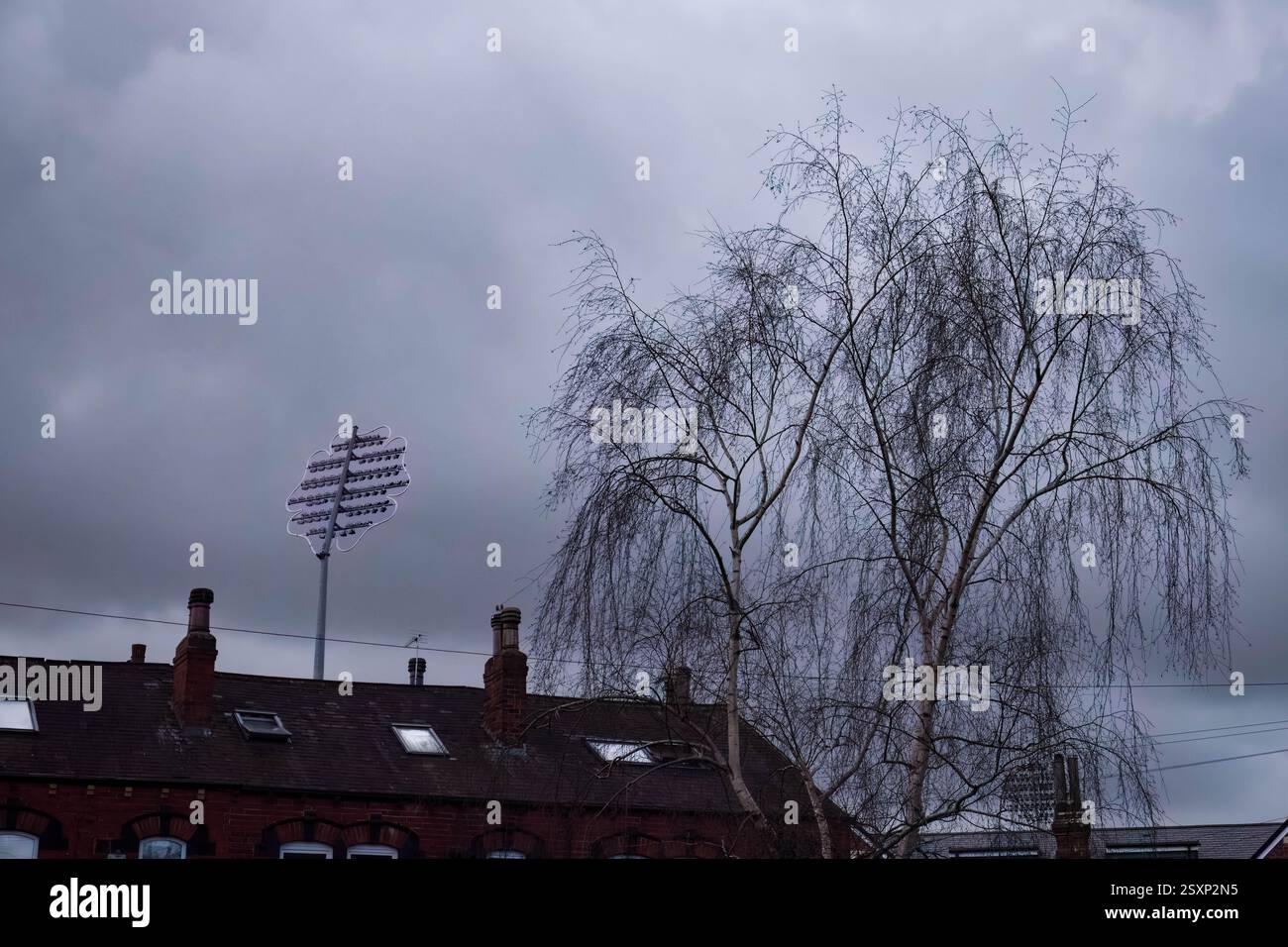 Allgemeine Ansichten um Headingley, Leeds, West Yorkshire, Großbritannien. 23. Februar 2025. Leeds, West Yorkshire, Großbritannien. Quelle: Lichtfotografie Stockfoto