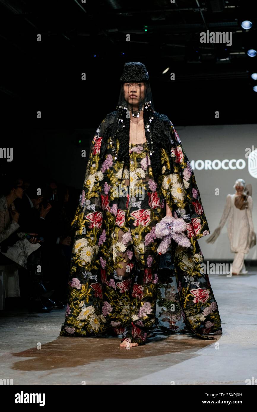 Marokko Kingdom of Lights London Fashion Week Stockfoto