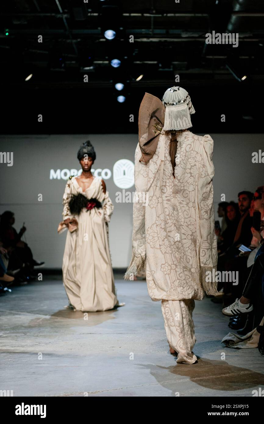 Marokko Kingdom of Lights London Fashion Week Stockfoto