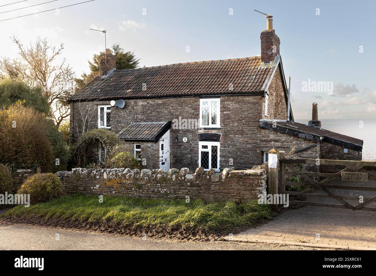 Allgemeine Ansicht davon gehört Hollywood-Star Kelsey Grammer in der Nähe von Portishead, Somerset, Großbritannien. Der amerikanische Schauspieler und Komiker hat eine formelle r Stockfoto