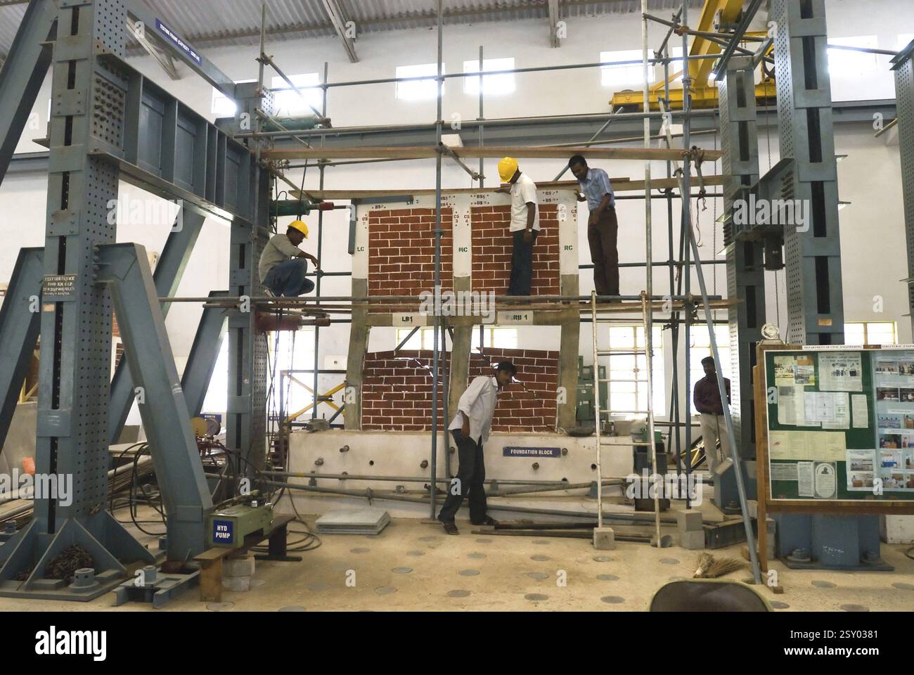 Ingenieurlabor im coimbatore Institut der Technikhochschulen, Tamil Nadu, Indien, Asien Stockfoto