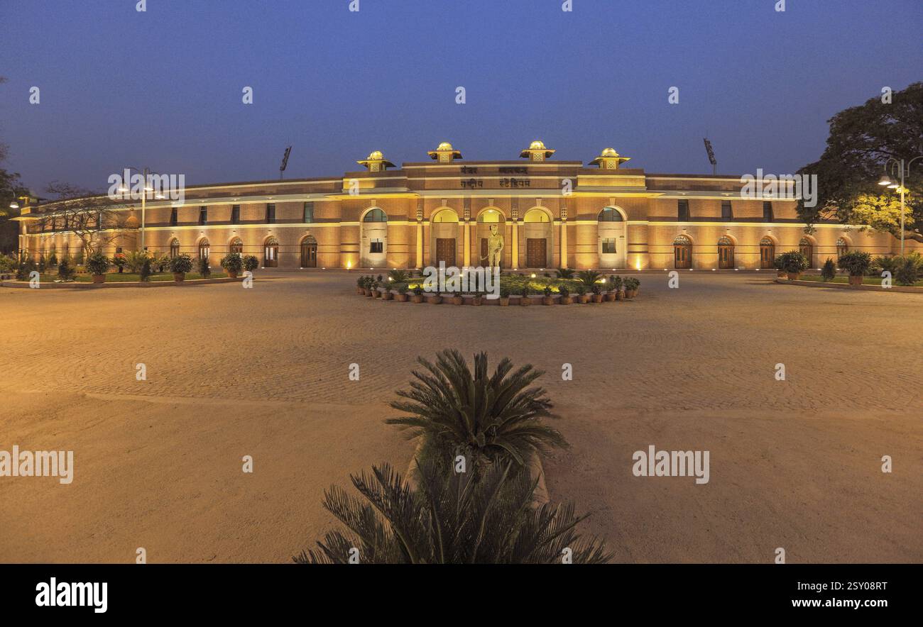 Dhyanchand Hockey Stadion, Delhi, Indien, Asien Stockfoto
