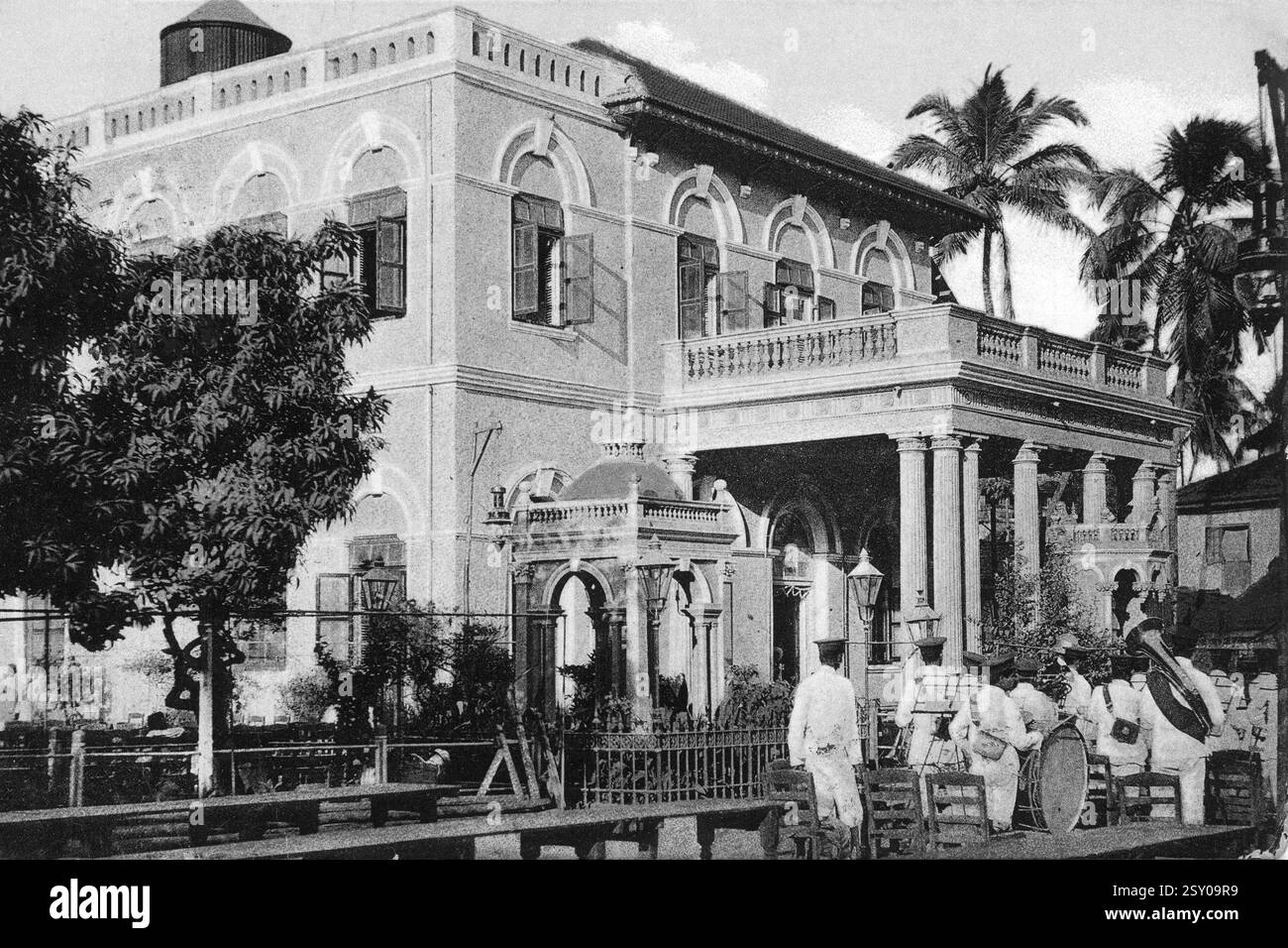 Alte Vintage-Foto von albless Baug Mumbai Maharashtra, Indien Stockfoto