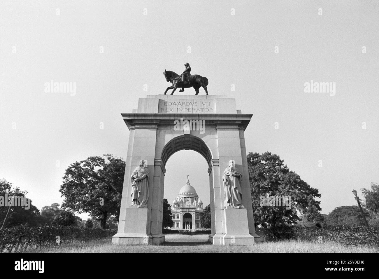 Victoria Memorial, Kalkutta, Westbengalen, Indien, Asien Stockfoto