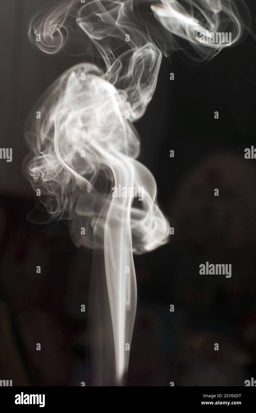 Smoke Pune Maharashtra Indien Asien März 2012 Stockfoto