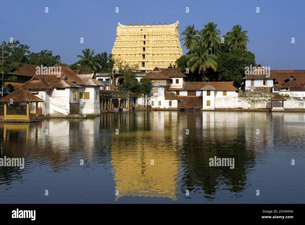 Sri Padmanabhaswamy Tempel thiruvananthapuram kerala Indien Stockfoto