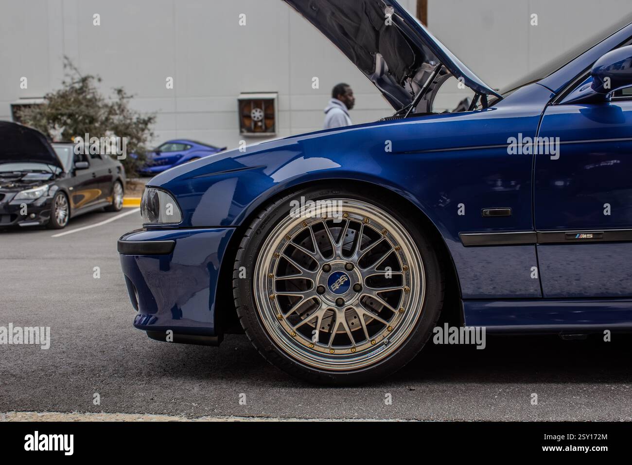 Das Auto Trifft Sich Stockfoto