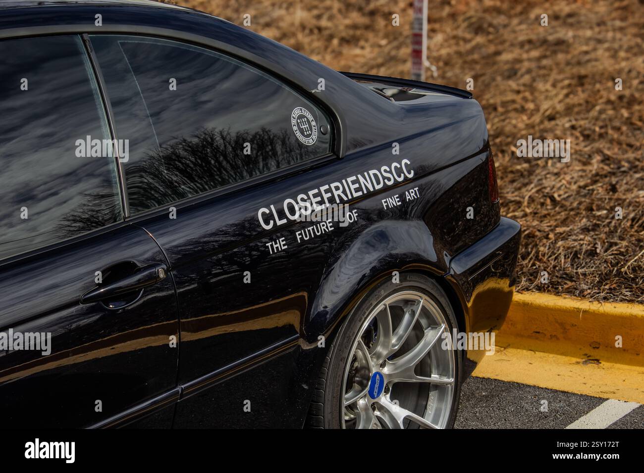 Das Auto Trifft Sich Stockfoto