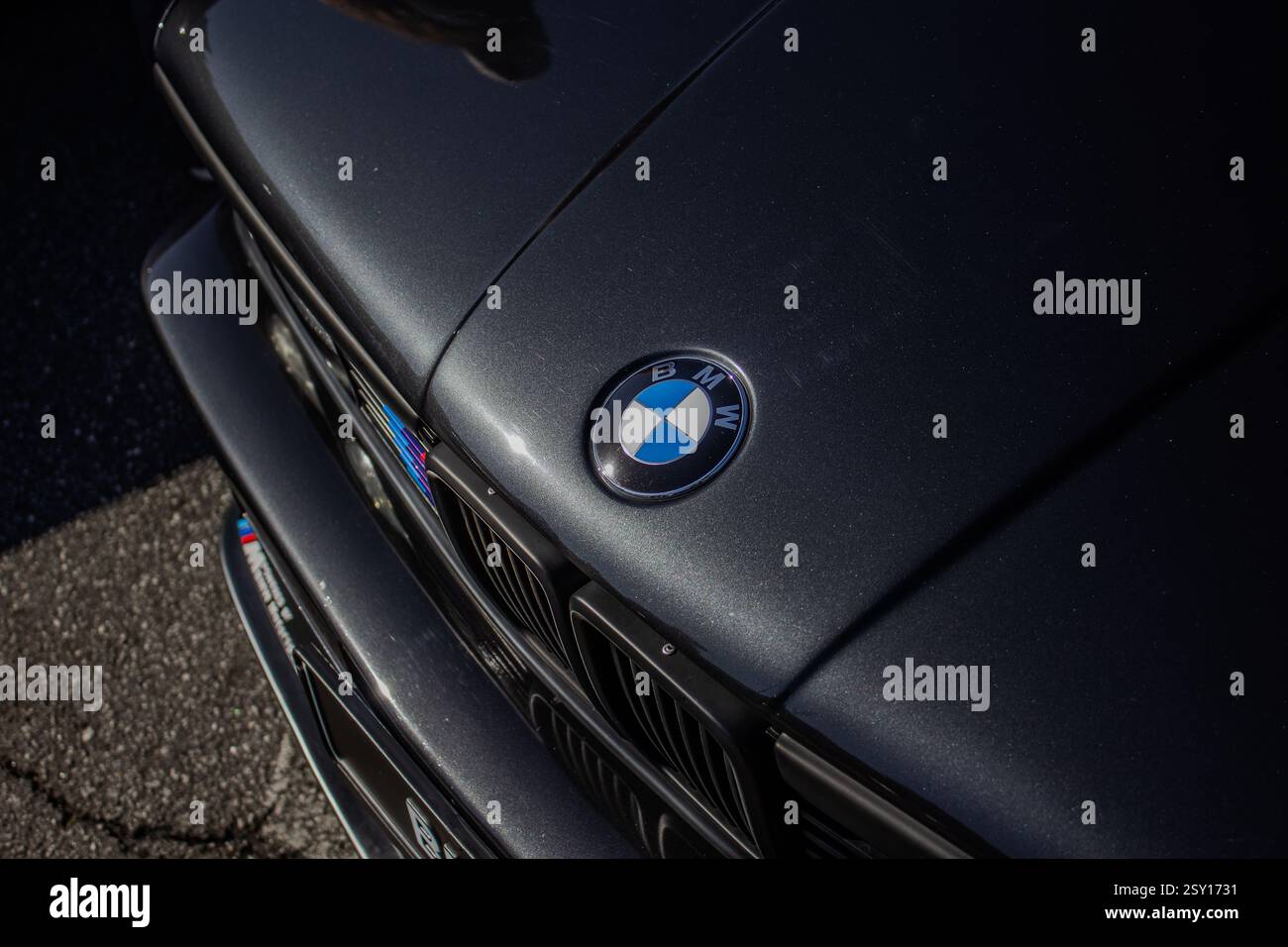 Das Auto Trifft Sich Stockfoto