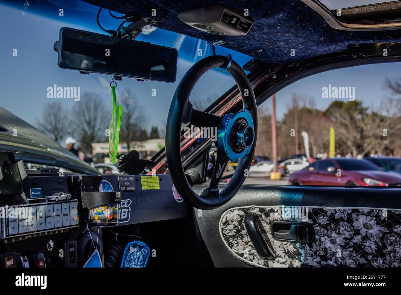 Das Auto Trifft Sich Stockfoto