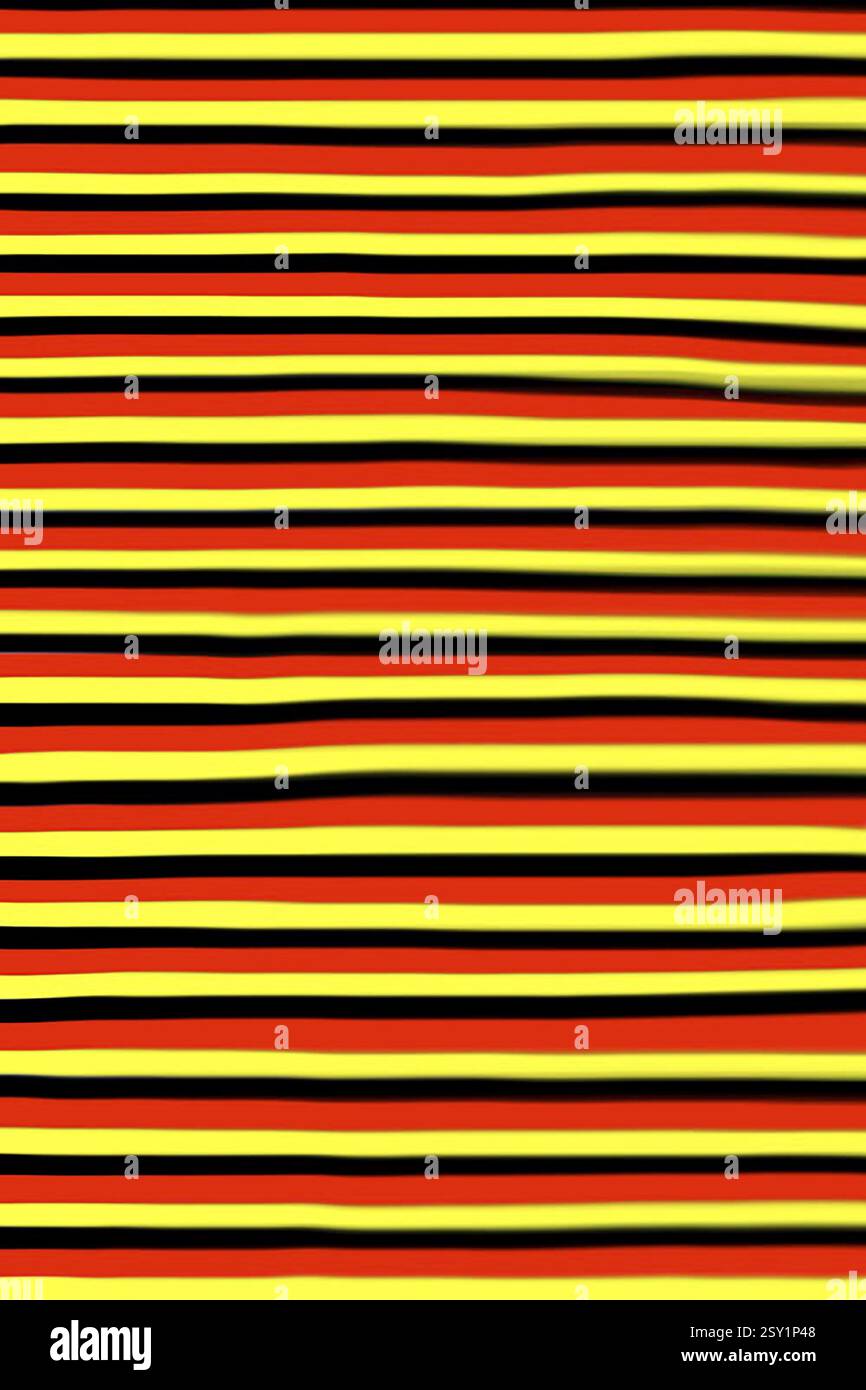 Moderne Kunst Computer digitale Grafiken Farben Linie Stockfoto