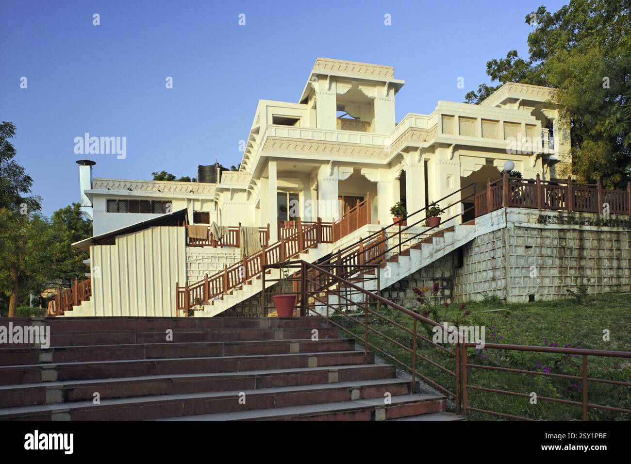 Indische nationale Katastrophe Reaktionskräfte suchen Leichen, Nepal, Asien Stockfoto