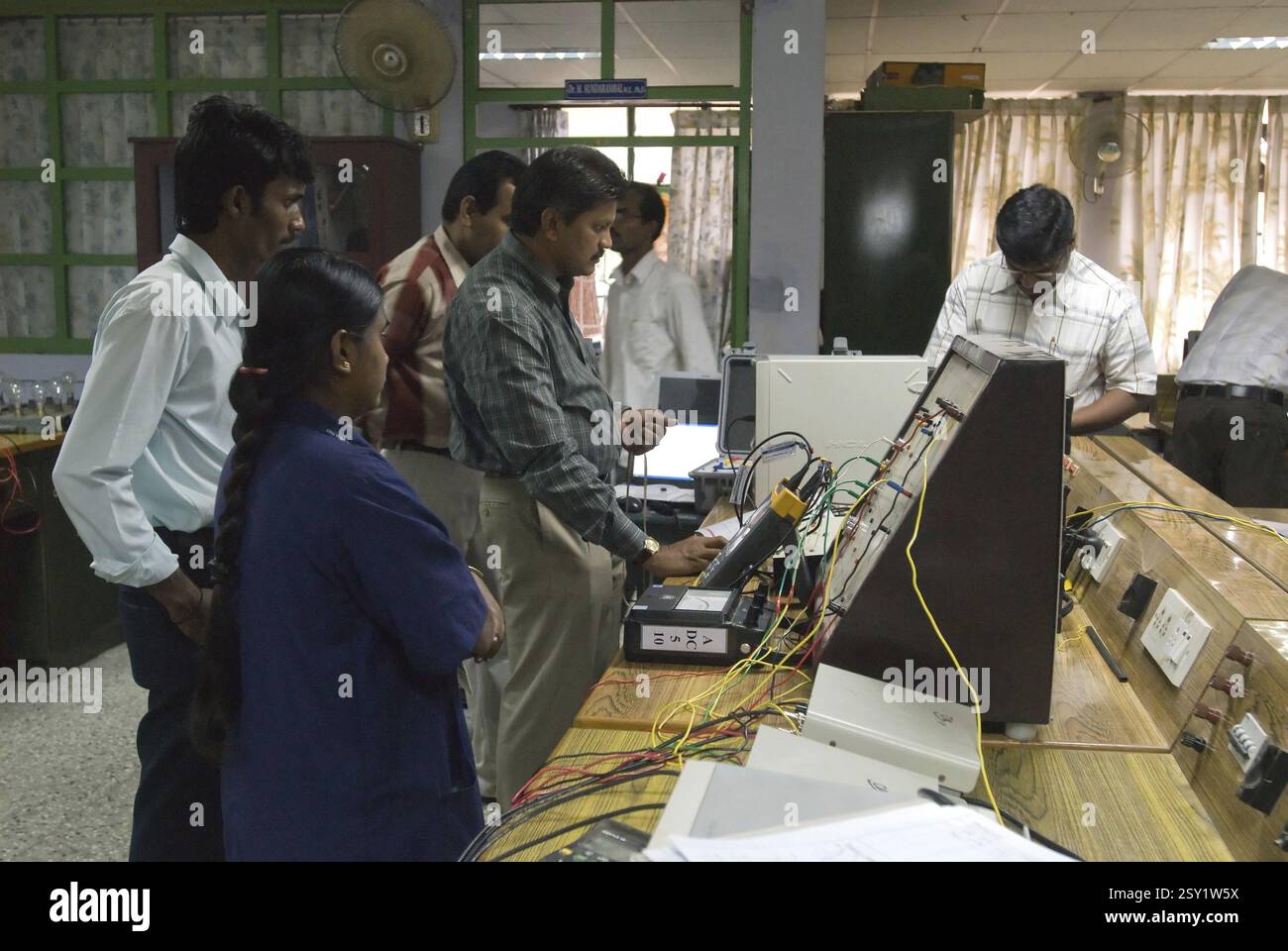 Labor im coimbatore Institute of Technology Engineering Colleges, Tamil Nadu, Indien NOMR Stockfoto
